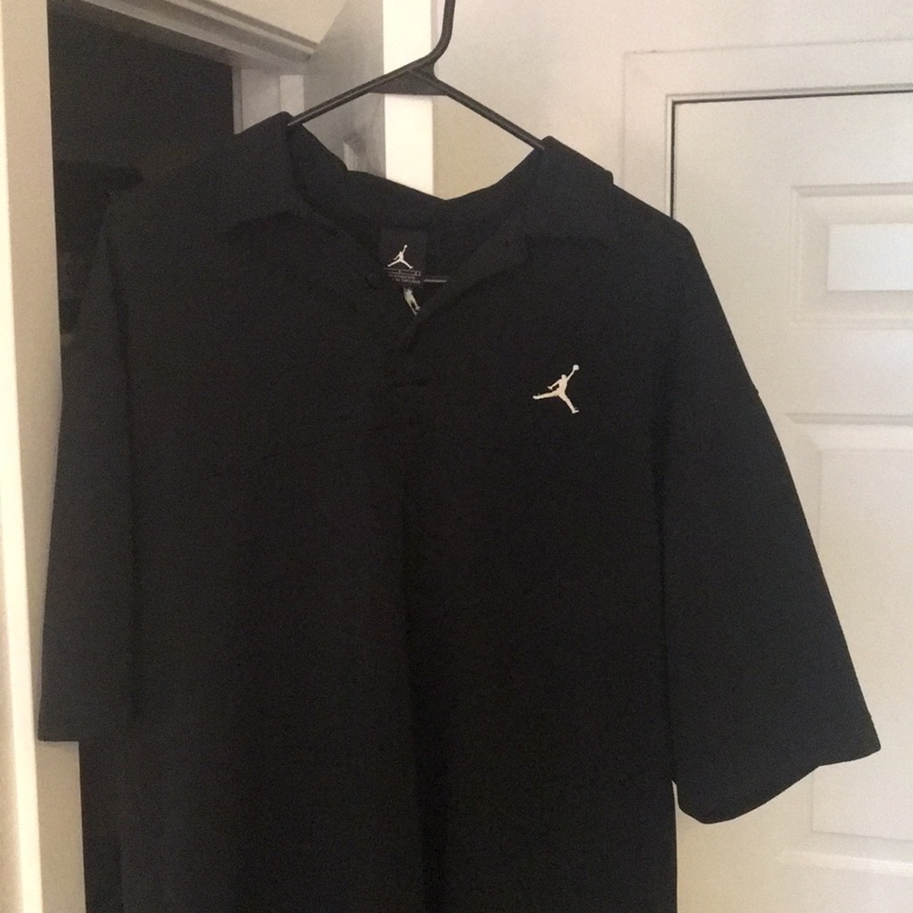 Black Jordan polo